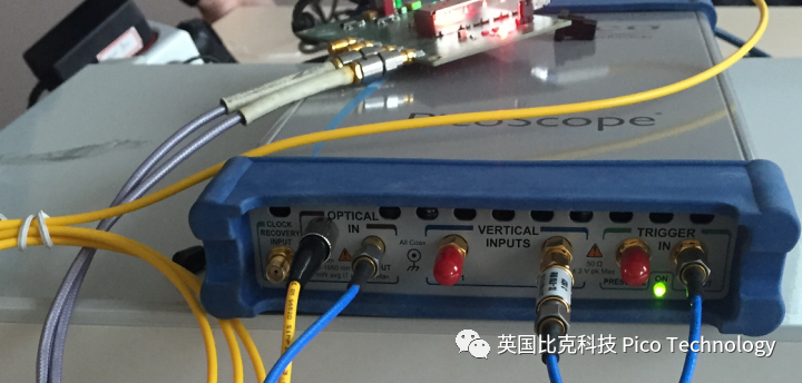 高带宽采样示波器测试